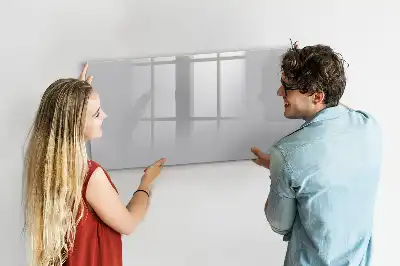 Magnetisk tavla med penna ljusgrå