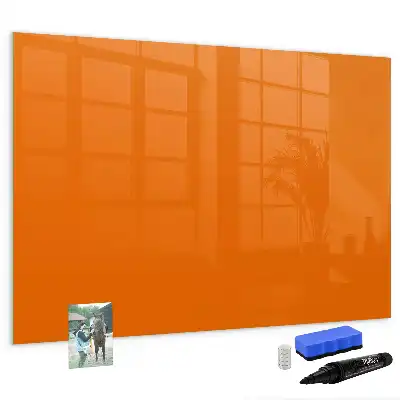 Magnetisk tavla med penna orange