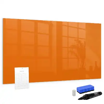 Magnetisk tavla med penna orange