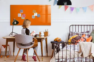 Magnetisk tavla med penna orange