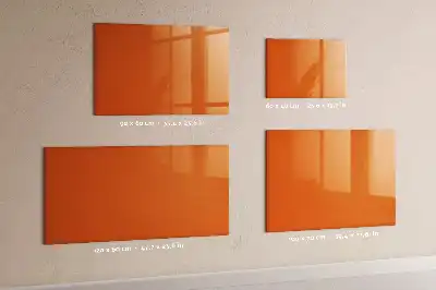 Magnetisk tavla med penna orange