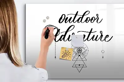 Magnetisk rittavla för friluftsäventyr