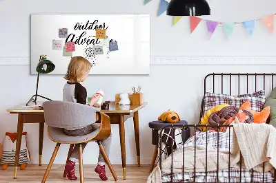 Magnetisk rittavla för friluftsäventyr