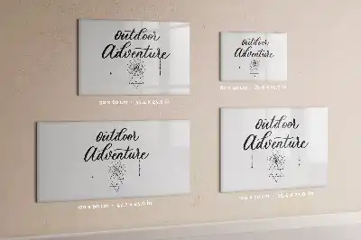 Magnetisk rittavla för friluftsäventyr