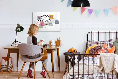 Magnetisk rittavla för friluftsäventyr
