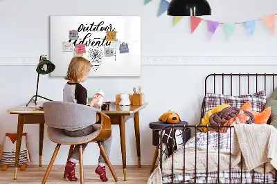 Magnetisk rittavla för friluftsäventyr
