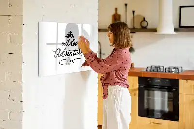Magnetisk rittavla för friluftsäventyr