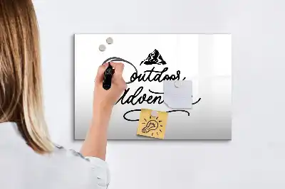 Magnetisk rittavla för friluftsäventyr