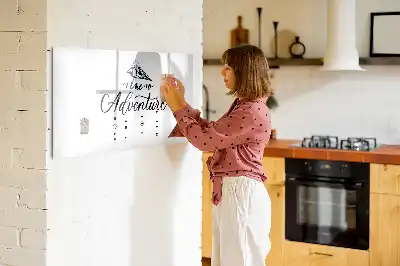 Magnetisk tavla med penna äventyrstema