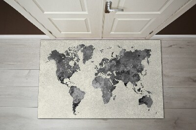 Dörrmatta världskarta