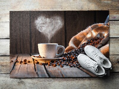 Dörrmatta Kaffe hjärta