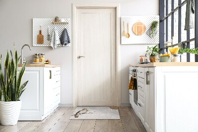 Hall matta Fågel på en gren