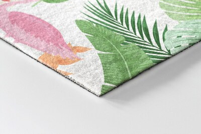 Dörrmatta Flamingos fåglar
