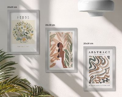 Posterpaket Boho estetiska pastellminimalistiska posters