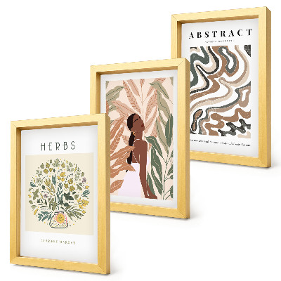 Posterpaket Boho estetiska pastellminimalistiska posters