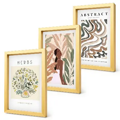 Posterpaket boho-inspirerade posters i minimalistisk pastellstil