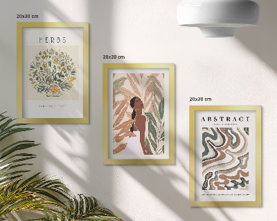 Posterpaket Boho estetiska pastellminimalistiska posters