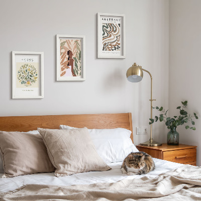 Posterpaket Boho estetiska pastellminimalistiska posters