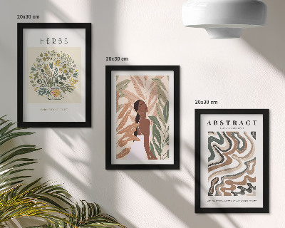 Posterpaket Boho estetiska pastellminimalistiska posters