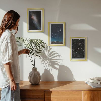 Posterpaket Stenbockens stjärnbild galax och stjärnor