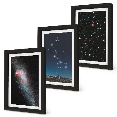 Posterpaket Kosmiska stjärnbilder och stjärnbilden Oxen