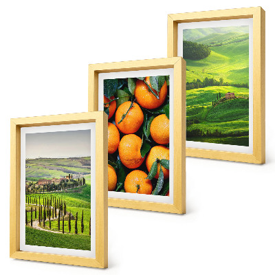Posterpaket Italienskt landsbygdslandskap med apelsiner och natur