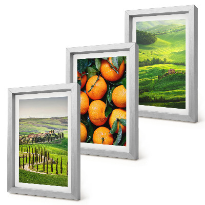 Posterpaket Italienskt landsbygdslandskap med apelsiner och natur