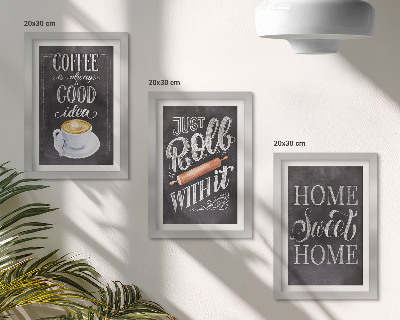 Posterpaket Kaffe, hemvärme och mysighet