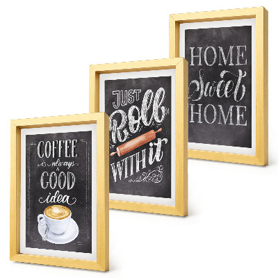 Posterpaket Kaffe, hemvärme och mysighet