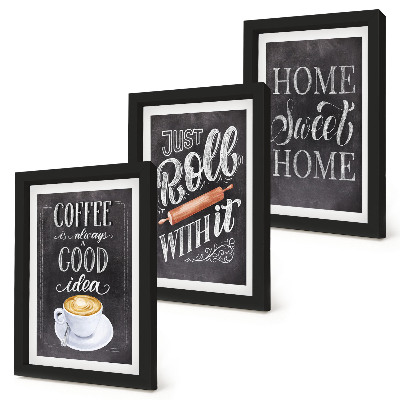 Posterpaket Kaffe, hemvärme och mysighet