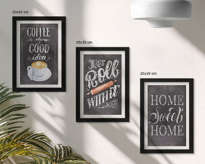 Posterpaket Kaffe, hemvärme och mysighet