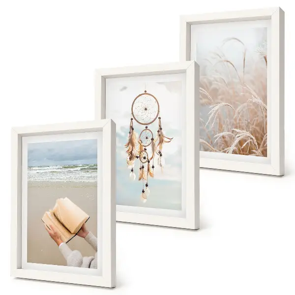 Posterpaket med fridfulla landskap och sommarvyer i bohemisk stil