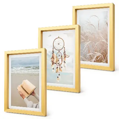 Posterpaket med fridfulla landskap och sommarvyer i bohemisk stil