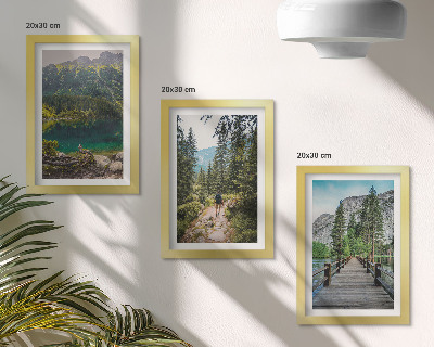 Posterpaket Berg, sjöar, skogar och stigar i naturen