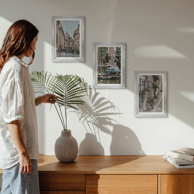 Posterpaket Stadens lugna utsikt över byggnader