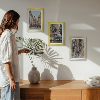 Posterpaket Stadens lugna utsikt över byggnader