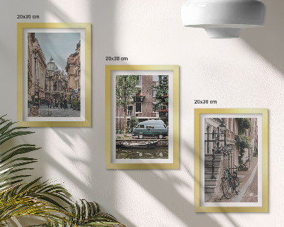 Posterpaket Stadens lugna utsikt över byggnader