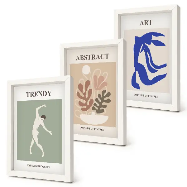 Posterpaket affischer med figurer och växter av Henri Matisse