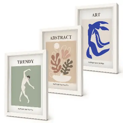 Posterpaket affischer med figurer och växter av Henri Matisse