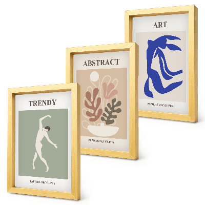 Posterpaket Snygga figurer och växter-affischer av Henri Matisse
