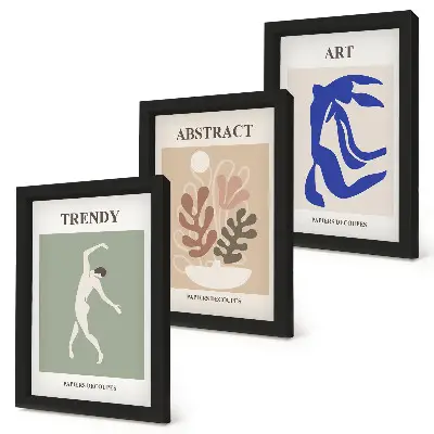 Posterpaket affischer med figurer och växter av Henri Matisse
