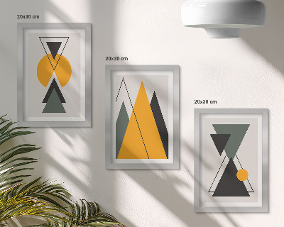 Posterpaket Abstrakta geometriska former