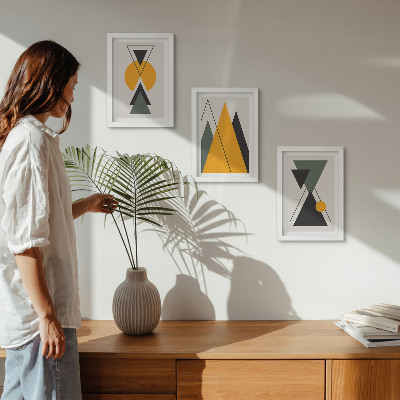 Posterpaket Abstrakta geometriska former