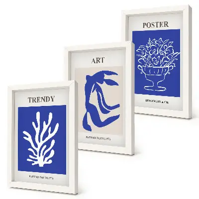 Posterpaket abstrakta konstaffischer av Henri Matisse