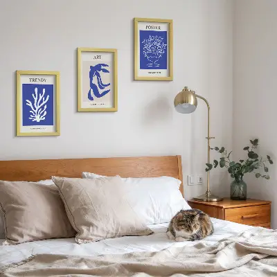 Posterpaket abstrakta konstaffischer av Henri Matisse
