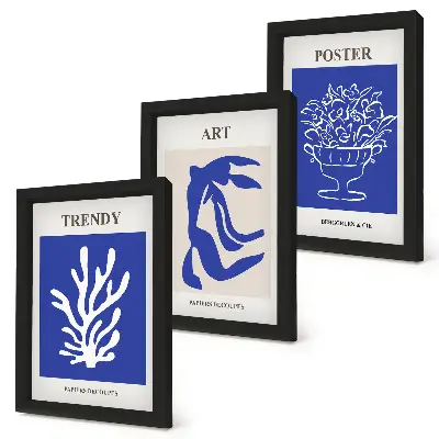Posterpaket abstrakta konstaffischer av Henri Matisse