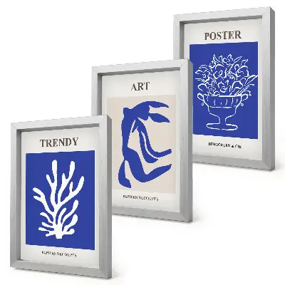 Posterpaket abstrakta konstaffischer av Henri Matisse