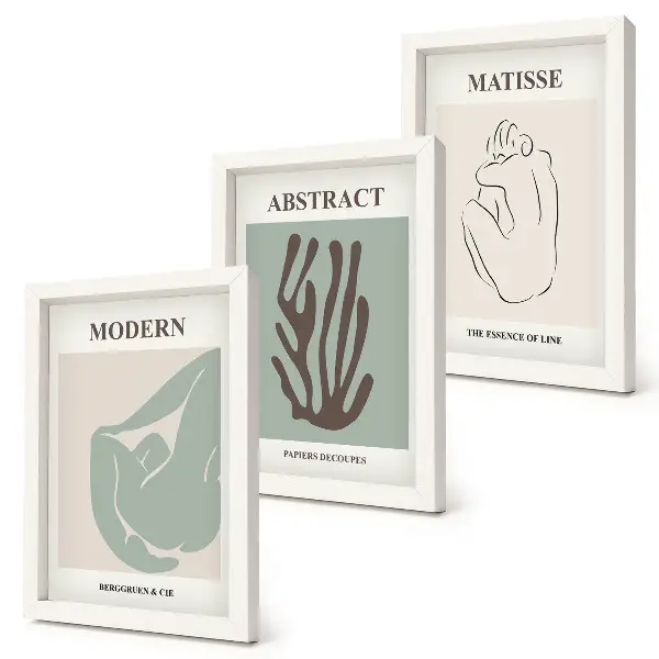 Posterpaket med abstrakta motiv av Henri Matisse