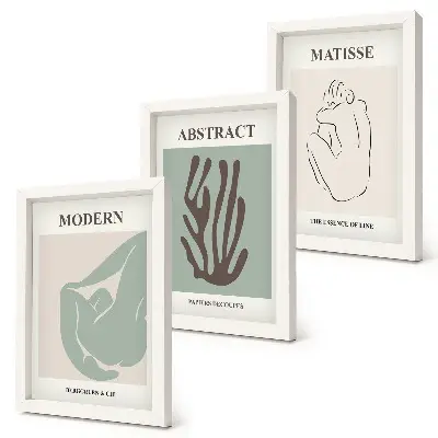 Posterpaket med abstrakta motiv av Henri Matisse
