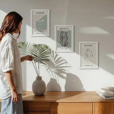 Posterpaket med abstrakta motiv av Henri Matisse